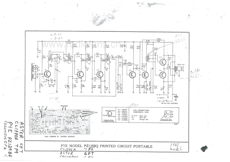 RCNZ-model-PYE-PZ129BQ-Astor-GFTClipper-TP9-Columbus-CP2-7T-BC-Battery-1961 电路原理图.pdf_第1页