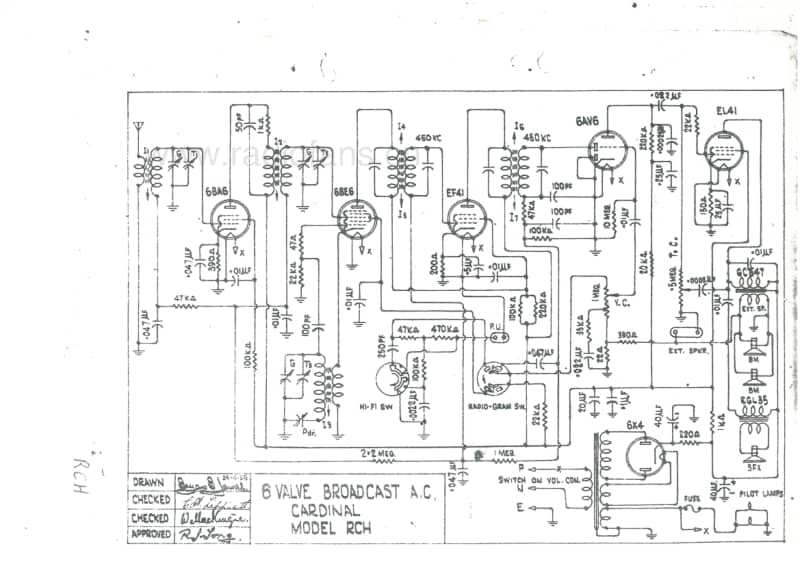 RL-RCHRCS-6V-BC-AC-195x-1959 电路原理图.pdf_第2页