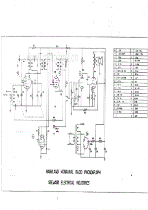 Stewart-Maryland-mono-phonograph 电路原理图.pdf