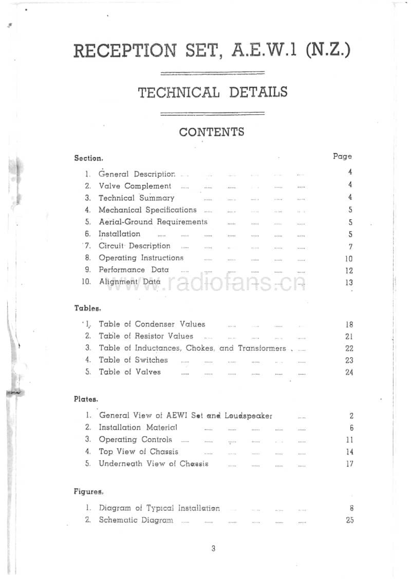 RL-AEW1-Reception-Set-5V-AW-VIB-possibly-1936 电路原理图.pdf_第3页