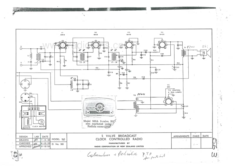 RCNZ-model-563565C-clock-radio-5V-BC-AC-1955 电路原理图.pdf_第2页