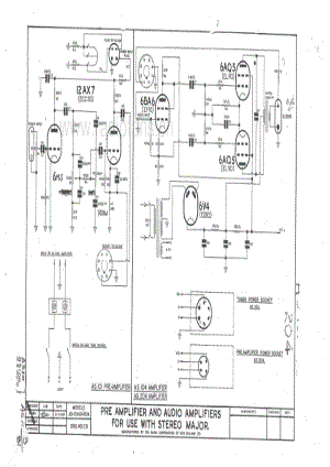 RCNZ-model-AS101-preamp-AS104AS204-amplifiers-1959 电路原理图.pdf