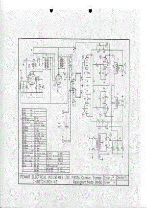 Stewart-Fiesta-radiogram-model-7AMSD 电路原理图.pdf