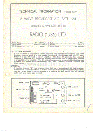 RL-RAW-6V-BC-AC-Bat-1951 电路原理图.pdf
