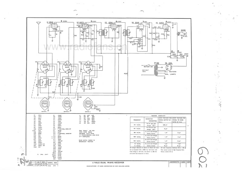 RCNZ-model-602-6V-DW-AC-1957 电路原理图.pdf_第1页