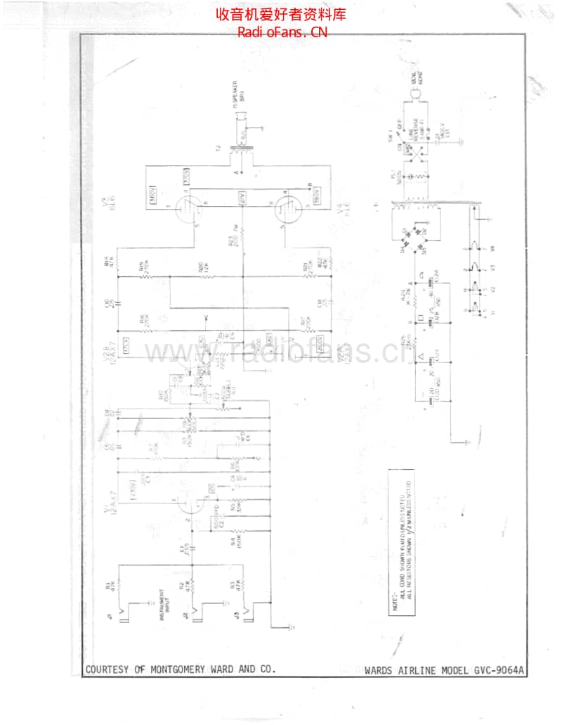 Airline_wards_gvc_9064a 电路图 维修原理图.pdf_第1页
