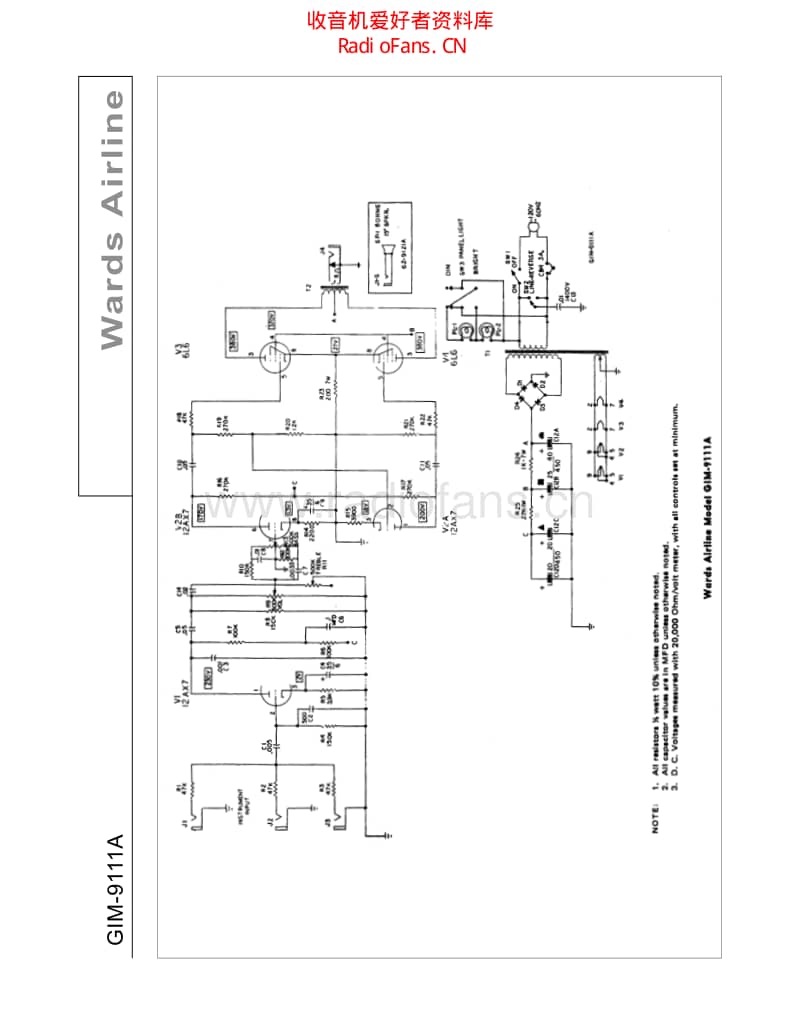 Airline_wards_gim_9111a 电路图 维修原理图.pdf_第1页