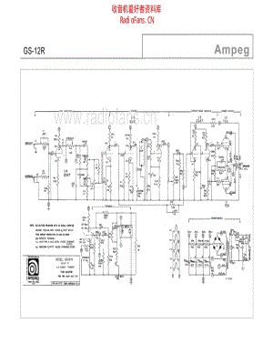 Ampeg_gs12r_ 电路图 维修原理图.pdf
