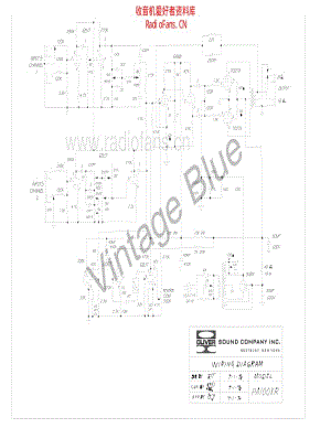 Ampeg_pa100 xr_schematic 电路图 维修原理图.pdf