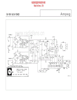 Ampeg_b18v_b15nd 电路图 维修原理图.pdf