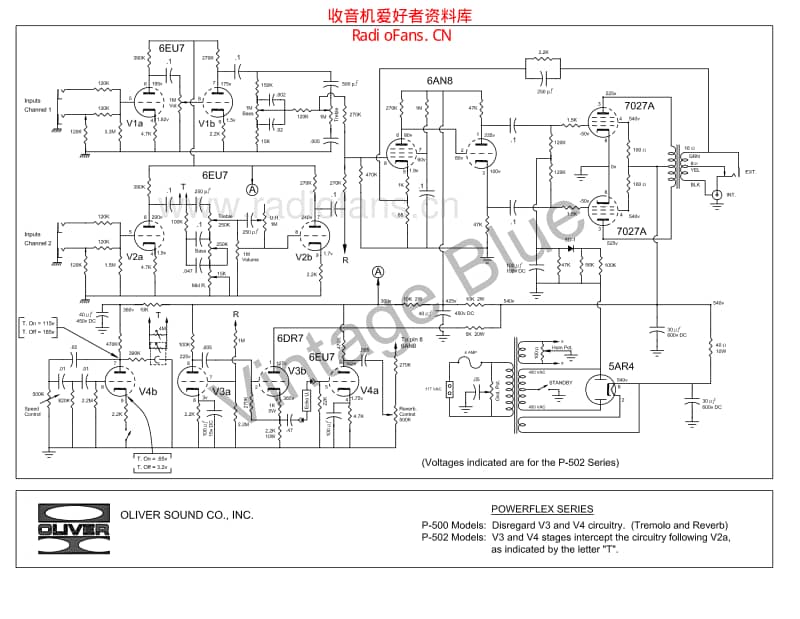 Ampeg_p502_schematic 电路图 维修原理图.pdf_第1页
