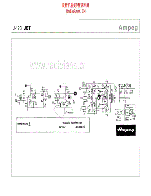 Ampeg_12b_jet 电路图 维修原理图.pdf