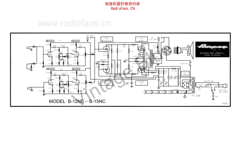 Ampeg_b15nc_schematic_4_64 电路图 维修原理图.pdf_第1页