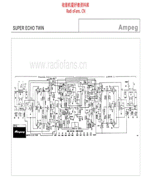 Ampeg_super_echo_ 电路图 维修原理图.pdf