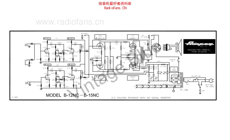 Ampeg_b15nc_schematic_11_64 电路图 维修原理图.pdf_第1页