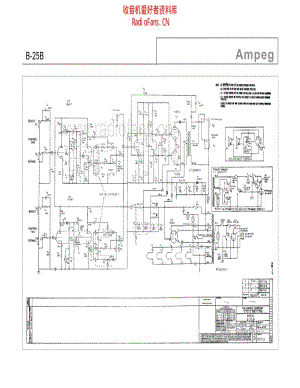 Ampeg_b25b_ 电路图 维修原理图.pdf