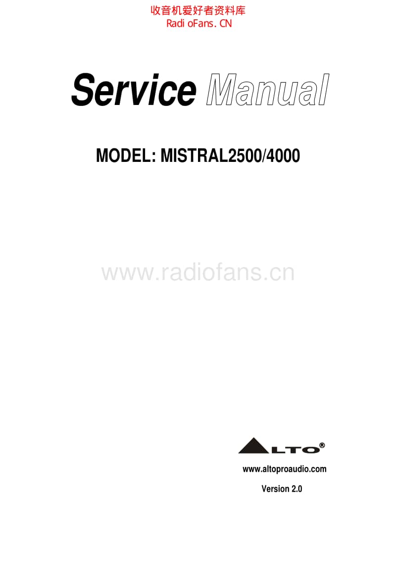 Alto_mistral_2500_4000_ 电路图 维修原理图.pdf_第1页