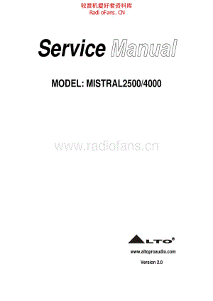 Alto_mistral_2500_4000_ 电路图 维修原理图.pdf