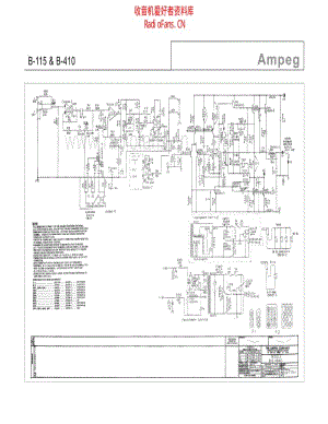 Ampeg_b115_b410 电路图 维修原理图.pdf