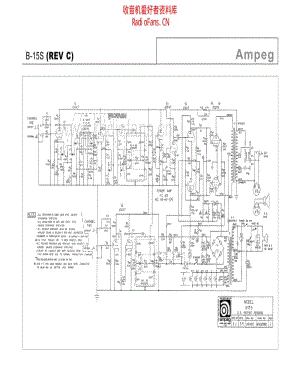 Ampeg_b15s_revc 电路图 维修原理图.pdf