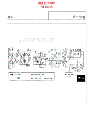 Ampeg_m18 电路图 维修原理图.pdf