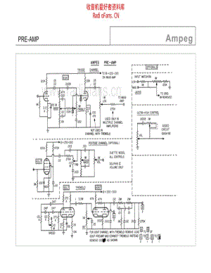 Ampeg_preamp 电路图 维修原理图.pdf