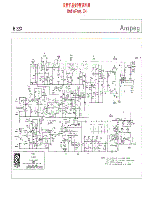 Ampeg_b22x 电路图 维修原理图.pdf