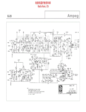 Ampeg_g20 电路图 维修原理图.pdf