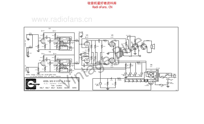 Ampeg_b15nf_schematic_1_66 电路图 维修原理图.pdf_第1页