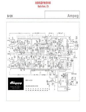 Ampeg_b12x 电路图 维修原理图.pdf