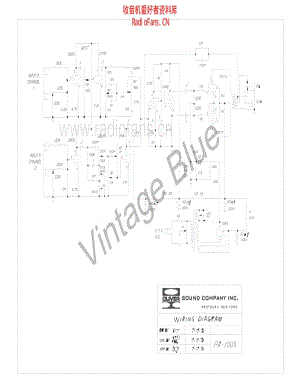 Ampeg_pa_100 x_schematic 电路图 维修原理图.pdf