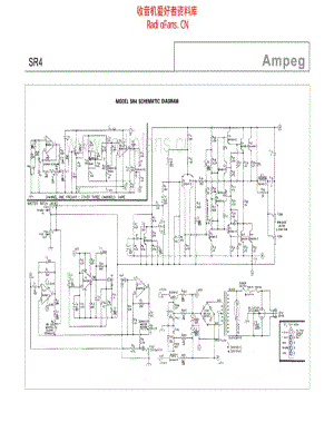Ampeg_sr4 电路图 维修原理图.pdf