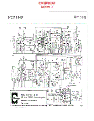 Ampeg_b12xt_b18x 电路图 维修原理图.pdf