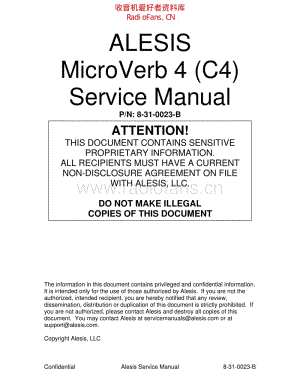 Alesis_microverb_4_1 电路图 维修原理图.pdf