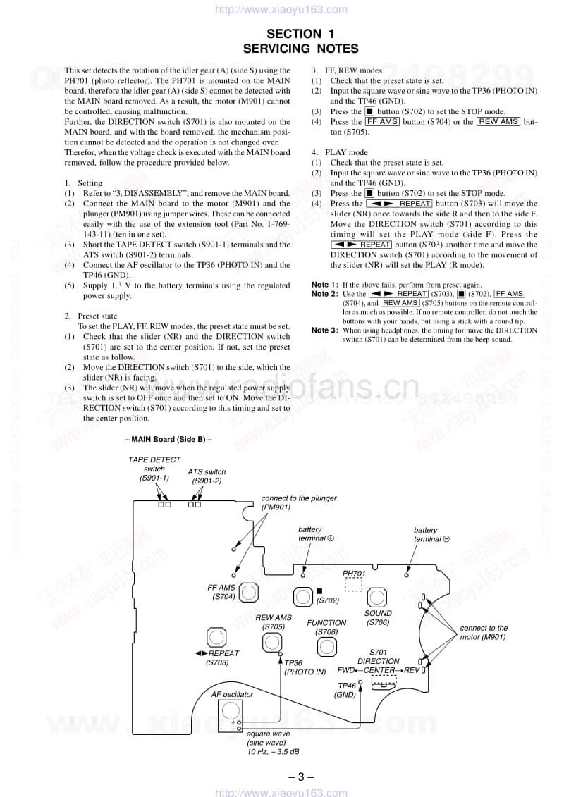 索尼SONY WM-EX500电路图.pdf_第3页
