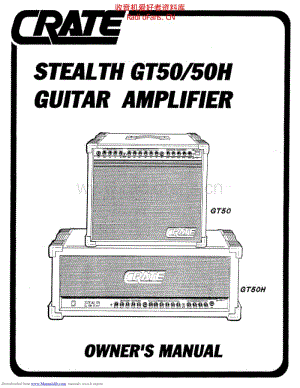 Crate_Stealth_gt50 电路图 维修原理图.pdf
