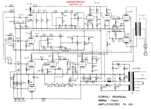 Davoli_th_454_pl500_amplifier 电路图 维修原理图.pdf
