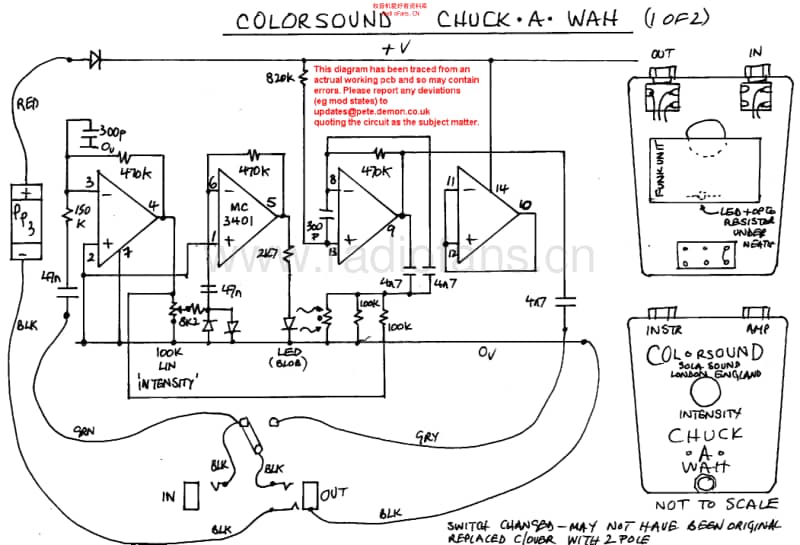 Colorsound_chuckawah_led 电路图 维修原理图.pdf_第1页