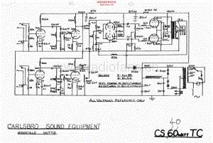 Carlsbro_40_tc_amp_schematic_diagram 电路图 维修原理图.pdf