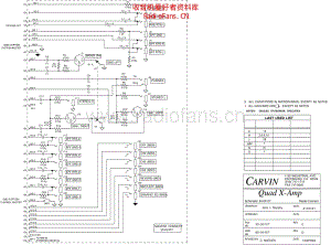 Carvin_00107d10apr92 电路图 维修原理图.pdf