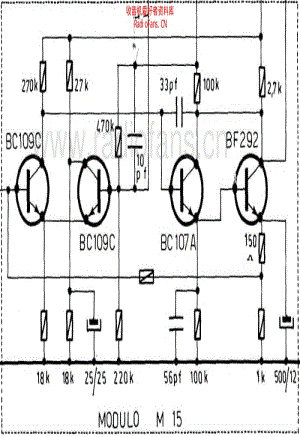 Davoli_m15_module 电路图 维修原理图.pdf