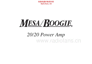 Boogie_20_20_poweramp 电路图 维修原理图.pdf