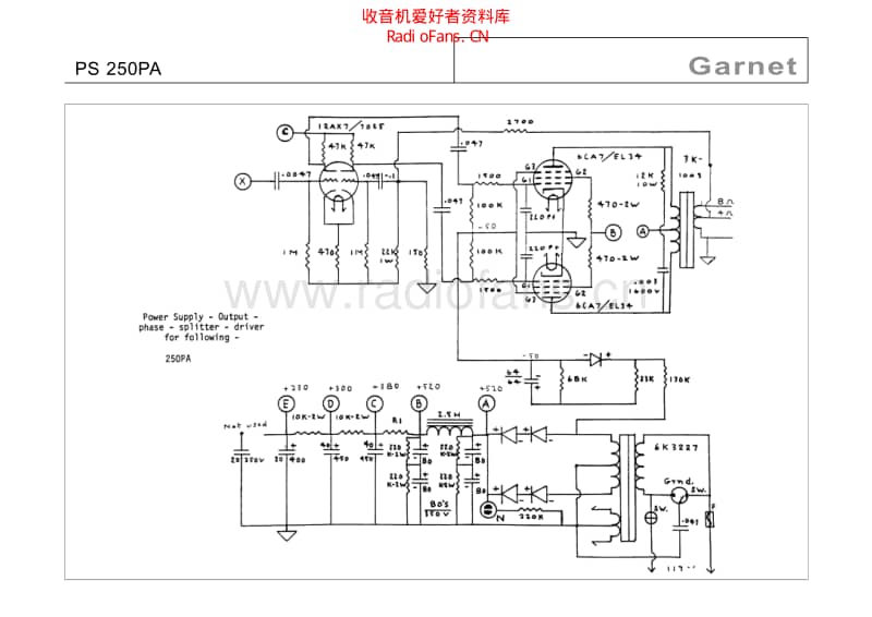 Garnet_g250pa_sessionman 电路图 维修原理图.pdf_第2页