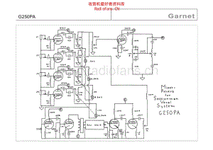 Garnet_g250pa_sessionman 电路图 维修原理图.pdf