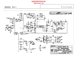 Furman_rv_1 电路图 维修原理图.pdf