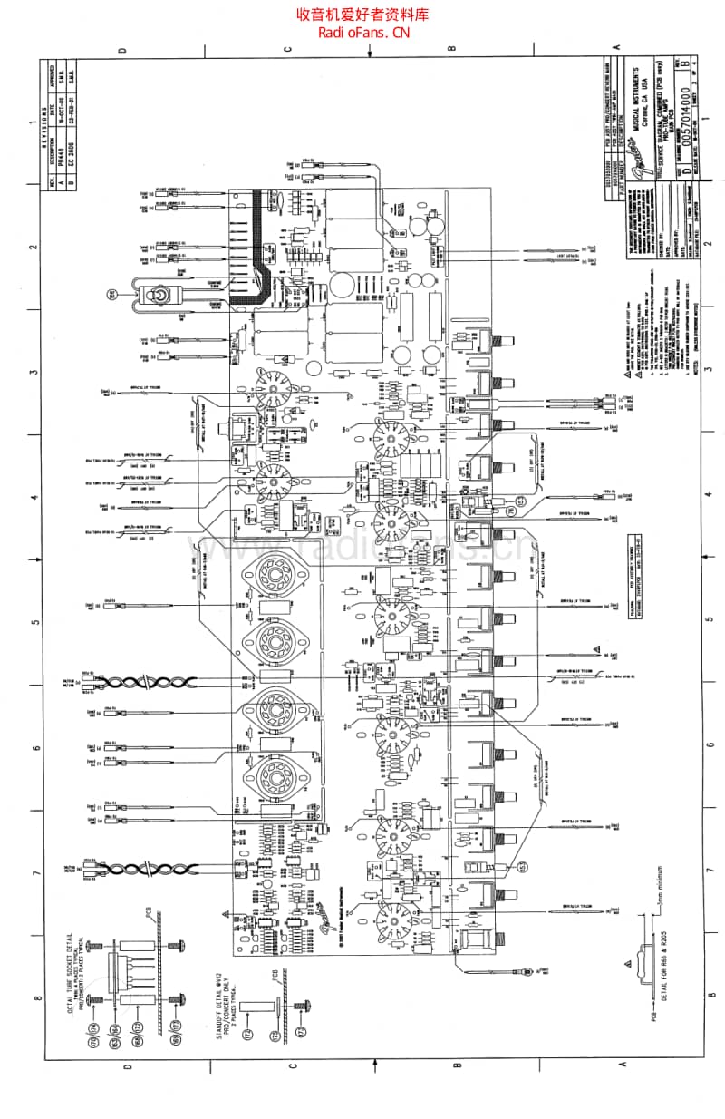 Fender_pro_reverb_pro_tube_guitar_amplifier_schematic(1) 电路图 维修原理图.pdf_第3页