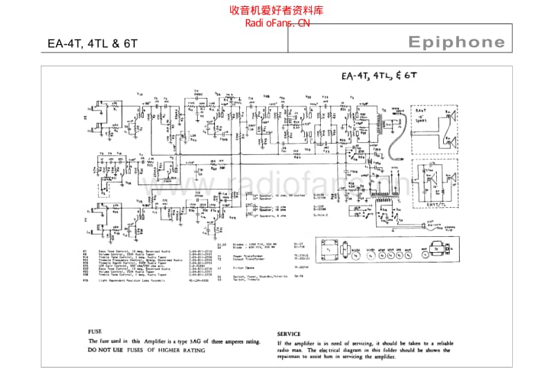 Gibson_ea_4t_4tl_6t_emperor 电路图 维修原理图.pdf_第1页