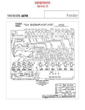 Fender_twin_reverb_aa769 电路图 维修原理图.pdf