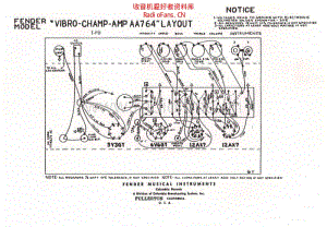 Fender_vibro_champ_aa764_layout 电路图 维修原理图.pdf
