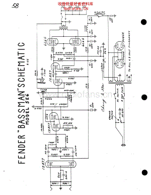 Fender_bassman_5e6_sch 电路图 维修原理图.pdf